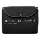 317 south bentalou st    MacBook Pro Sleeves