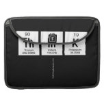 Think
   MacBook Pro Sleeves