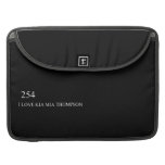 I LOVE KIA MIA THOMPSON    MacBook Pro Sleeves