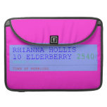 Rhianna hollis 10 elderberry  MacBook Pro Sleeves