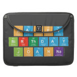 Happy
 Birthday
 Joanna  MacBook Pro Sleeves