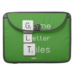 Game
 Letter
 Tiles  MacBook Pro Sleeves