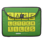 Game
 Letter
 Tiles  MacBook Pro Sleeves