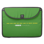 Hope keep calm and stay with me kaddu forever  MacBook Pro Sleeves