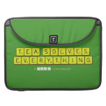 Tea Solves
 Everything  MacBook Pro Sleeves