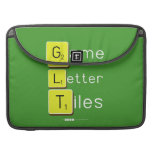 Game
 Letter
 Tiles  MacBook Pro Sleeves