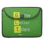 Game
 Letter
 Tiles  MacBook Pro Sleeves