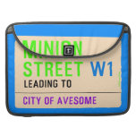 Minion Street  MacBook Pro Sleeves