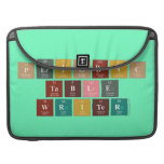 Periodic
 Table
 Writer  MacBook Pro Sleeves