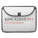 King Kebab  MacBook Pro Sleeves