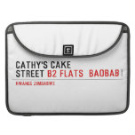 Cathy's Cake Street  MacBook Pro Sleeves