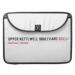 Upper Kettlwell Boulevard  MacBook Pro Sleeves