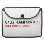 Calle Flamenca  MacBook Pro Sleeves