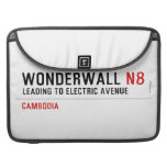 wonderwall  MacBook Pro Sleeves