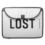 Lost  MacBook Pro Sleeves