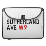 Sutherland ave  MacBook Pro Sleeves