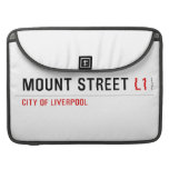 Mount Street  MacBook Pro Sleeves