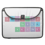 Periodic
 Table
 Writer  MacBook Pro Sleeves