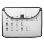 Periodic Table Writer  MacBook Pro Sleeves