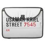 usamah kriel street  MacBook Pro Sleeves