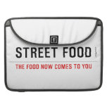 Street food  MacBook Pro Sleeves