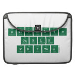 Periodic
 Table
 Writer  MacBook Pro Sleeves