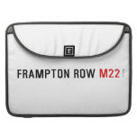 FRAMPTON ROW  MacBook Pro Sleeves