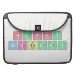 HAPPY 
 BIRTHDAY  MacBook Pro Sleeves
