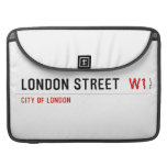 London street   MacBook Pro Sleeves
