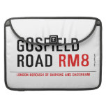 Gosfield Road  MacBook Pro Sleeves