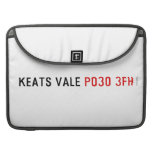 Keats Vale  MacBook Pro Sleeves
