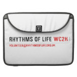 Rhythms of Life  MacBook Pro Sleeves