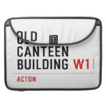 Old  Canteen  building  MacBook Pro Sleeves