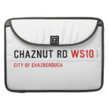 Chaznut rd  MacBook Pro Sleeves