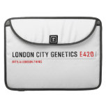 London city genetics  MacBook Pro Sleeves