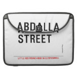 Abdalla  street   MacBook Pro Sleeves