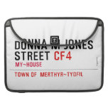 Donna M Jones STREET  MacBook Pro Sleeves