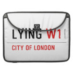 Lying  MacBook Pro Sleeves