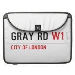 GRAY RD  MacBook Pro Sleeves