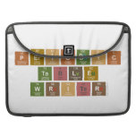 Periodic
 Table
 Writer  MacBook Pro Sleeves