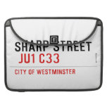 SHARP STREET   MacBook Pro Sleeves
