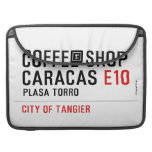 Coffee shop Caracas  MacBook Pro Sleeves