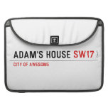 Adam's House  MacBook Pro Sleeves