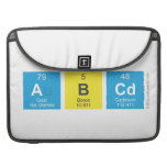 ABCD  MacBook Pro Sleeves