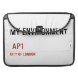 My environment    MacBook Pro Sleeves