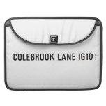 COLEBROOK LANE  MacBook Pro Sleeves