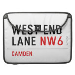 West End  Lane  MacBook Pro Sleeves