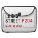 Corps Street  MacBook Pro Sleeves