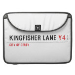 Kingfisher Lane  MacBook Pro Sleeves
