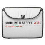 Mortimer Street  MacBook Pro Sleeves
